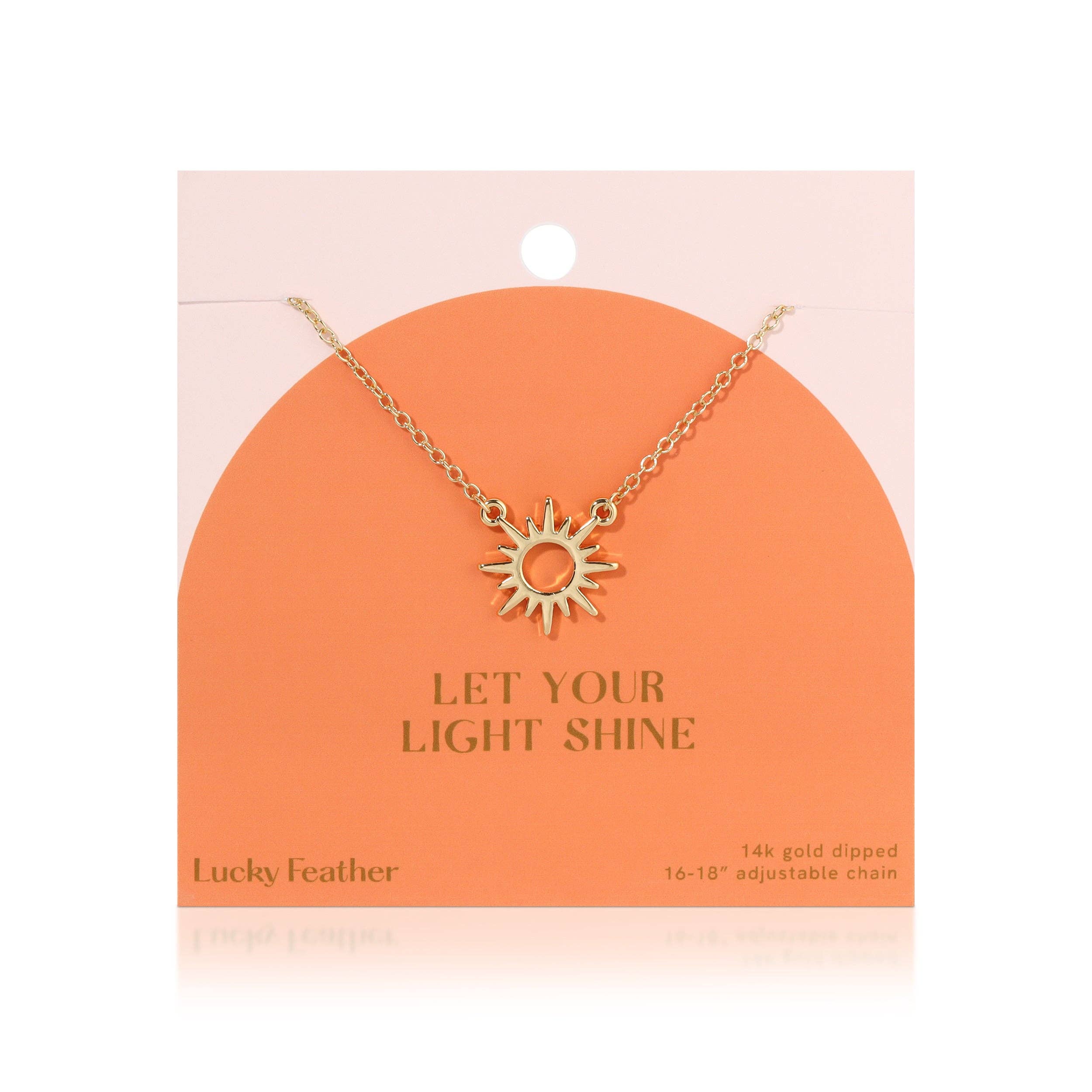 Faith Collection Necklace – Let Your Light Shine