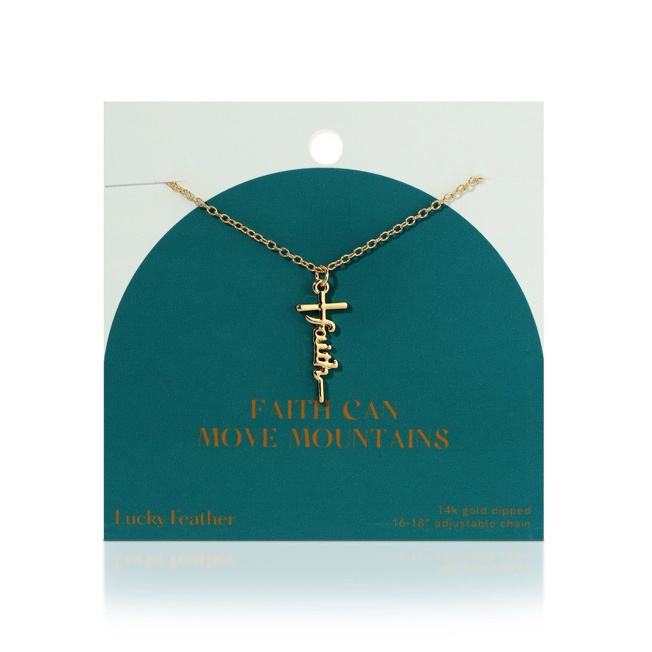 Faith Collection Necklace – Faith Can Move Mountains