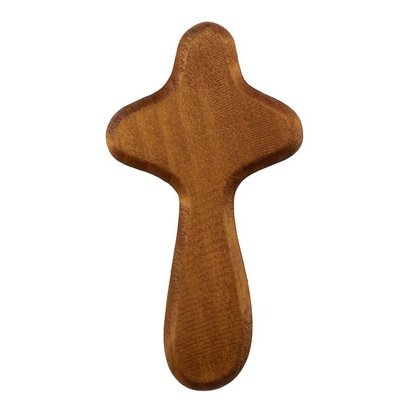Handheld Cross – Walnut Stain